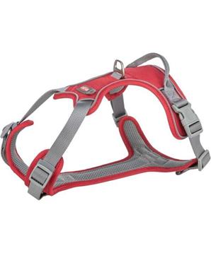 Levně Postroj PREMIUM ACTIVE, červená L: 69-87 cm/ 25 mm