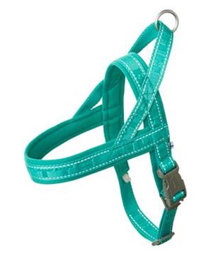 Levně Postroj Hurtta Casual ECO paví zeleň 30-35cm