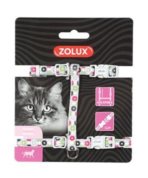 Postroj kočka ARROW nylon šedý Zolux