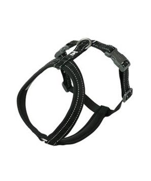 Levně Postroj Y Hurtta Casual ECO černý 30-35 cm