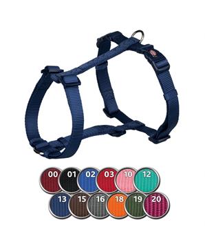 Levně PREMIUM H-postroj XS-S 30-40 cm/10 mm indigo