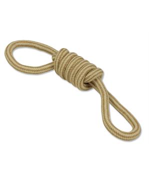 Přetahovadlo DOG FANTASY Juta 2 oka 34 cm