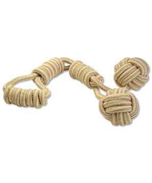 Přetahovadlo DOG FANTASY Juta madlo + 2 míče