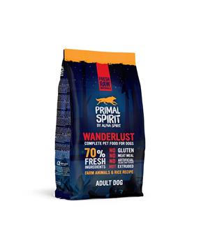 Levně Primal Spirit Dog 70% Wanderlust 12 kg