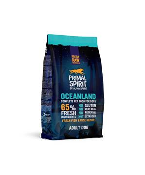 Levně Primal Spirit Dog 65% Oceanland 12 kg