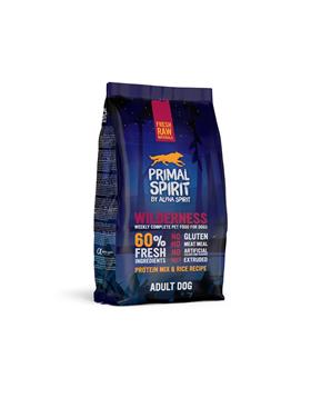 Levně Primal Spirit Dog 60 % Wilderness 12 kg