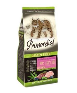 Levně PRIMORDIAL Kitten Duck&Turkey 2 kg