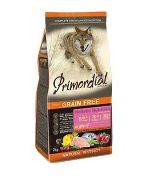Levně PRIMORDIAL Puppy Chicken&Seafish 12 kg