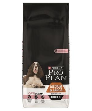 PRO PLAN Dog Adult Medium&Large 7+ Sens. Skin