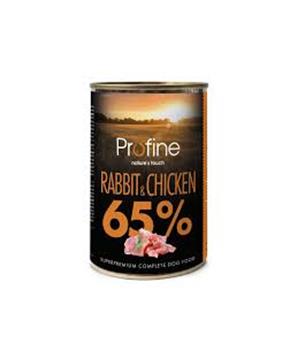 Levně Profine 65% Rabbit & chicken 6x400g