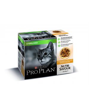 Levně Pro Plan Cat kapsa Sterilised 10x85g Beef
