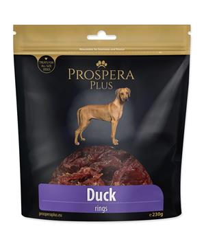 Levně Pochoutka PROSPERA Plus kachní kroužky 230g