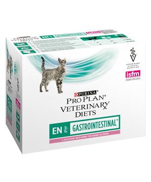 Levně Purina PPVD Feline - EN Gastrointestinal losos kapsička (salmon) 10x85 g