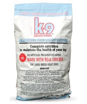 K-9 SELECTION Maintenance Large Breed Formula