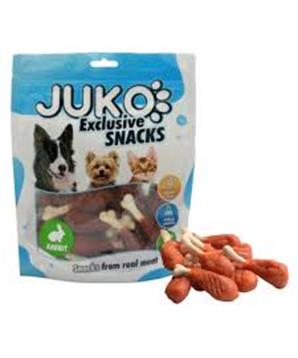 Levně Rabbit Leg JUKO Snacks 250g