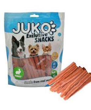 Levně Rabbit Spiral Stick JUKO Snacks 12 cm 250g