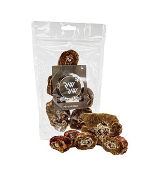 Levně Raw Raw pochoutka mrazem sušené Pštrosí krky 60 g