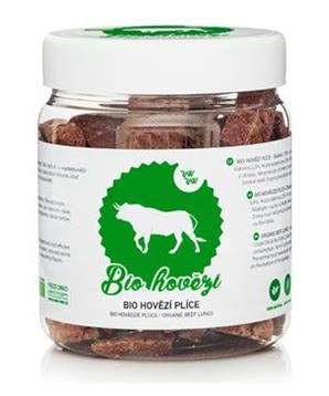 Levně Raw Raw pochoutka mrazem sušené BIO Hovězí plíce 50 g