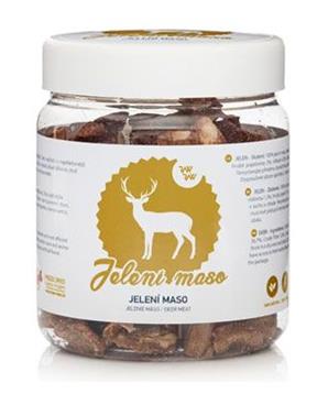 Levně Raw Raw pochoutka mrazem sušené Jelení maso 80 g