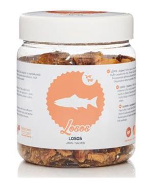 Levně Raw Raw pochoutka mrazem sušené maso z Lososa 110 g