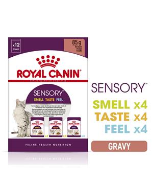 Levně Royal Canin Sensory Pack gravy 3 x 4 x 85 g