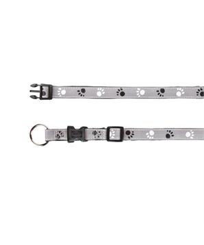 Levně Reflexní obojek SILVER REFLECT (L-XL) 40-65 cm/ 25 mm