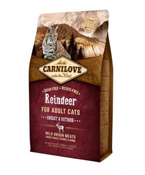 Carnilove Reindeer for Adult Cats - Energy & Outdoor