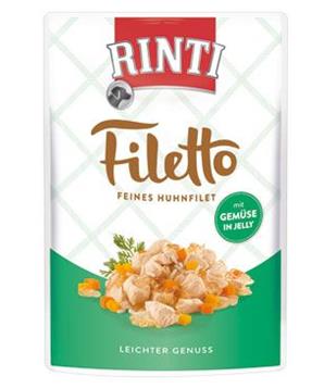 Rinti Dog Filetto kapsa kuře+zelenina v želé