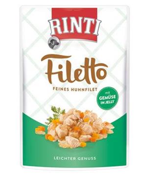 Levně Rinti Dog Filetto kapsa kuře+zelenina v želé 100 g