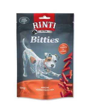 Rinti Dog pochoutka Extra Mini-Bits rajče+dýně