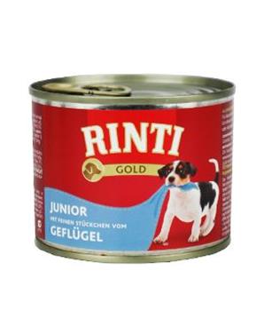Levně RINTI Gold Junior Drůbež 185 g