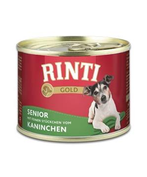 Levně RINTI Gold Senior Králík 185 g
