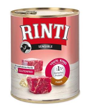 Levně RINTI Sensible Hovězí+Rýže 400 g
