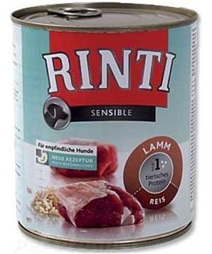 Levně RINTI Sensible Jehně+Rýže 400 g