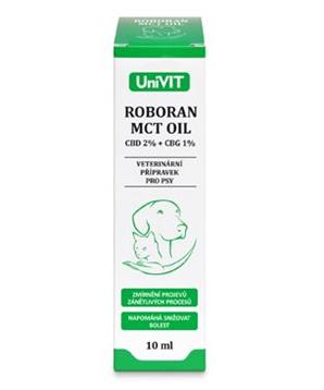 Roboran MCT olej CBD 2%+CBG 1%
