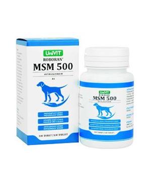 Levně Roboran MSM 500 pro psy 100tbl