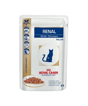 Royal Canin VD Feline Renal kuře kapsa