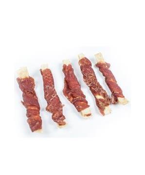 Rybí plátky obalené kachním masem 