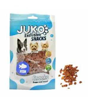 Levně Salmon in Heart Shape JUKO Snacks 70g