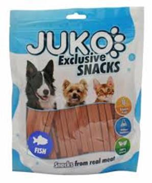 Levně Salmon Strips JUKO Snacks 250g
