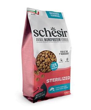 Schesir Cat Animal Monoprotein Sterilized rybí 