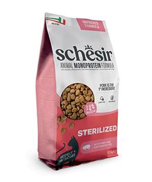 Schesir Cat Animal Monoprotein Sterilized šunka 