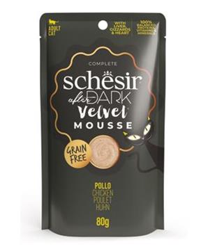 Levně Schesir Cat kapsa After Dark Velvet Mousse kuře 80g