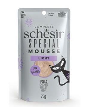 Levně Schesir Cat kapsa Special Mousse Light kuře 70g