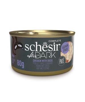 Levně Schesir Cat konz. After Dark Paté kuře/kachna 80g