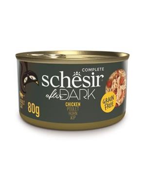Levně Schesir Cat konz. After Dark Wholefood kuře 80 g