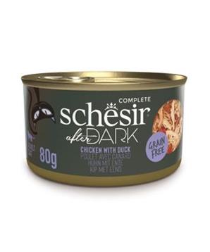 Levně Schesir Cat konz. After Dark Wholefood kuře/kachna 80g