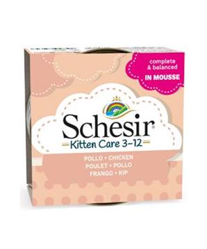 Levně Schesir Cat konz. Kitten kuře v pěně 85 g
