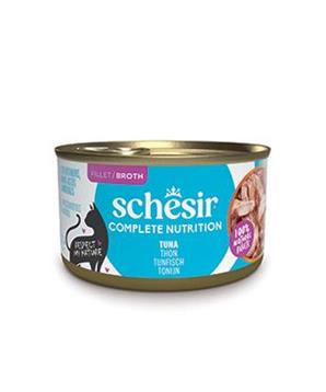 Schesir Cat konz.Compl.Nutrition Tuňák vývar
