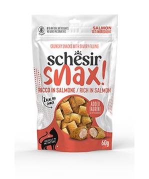 Schesir Cat Snax! pochoutka Lososové polštářky
